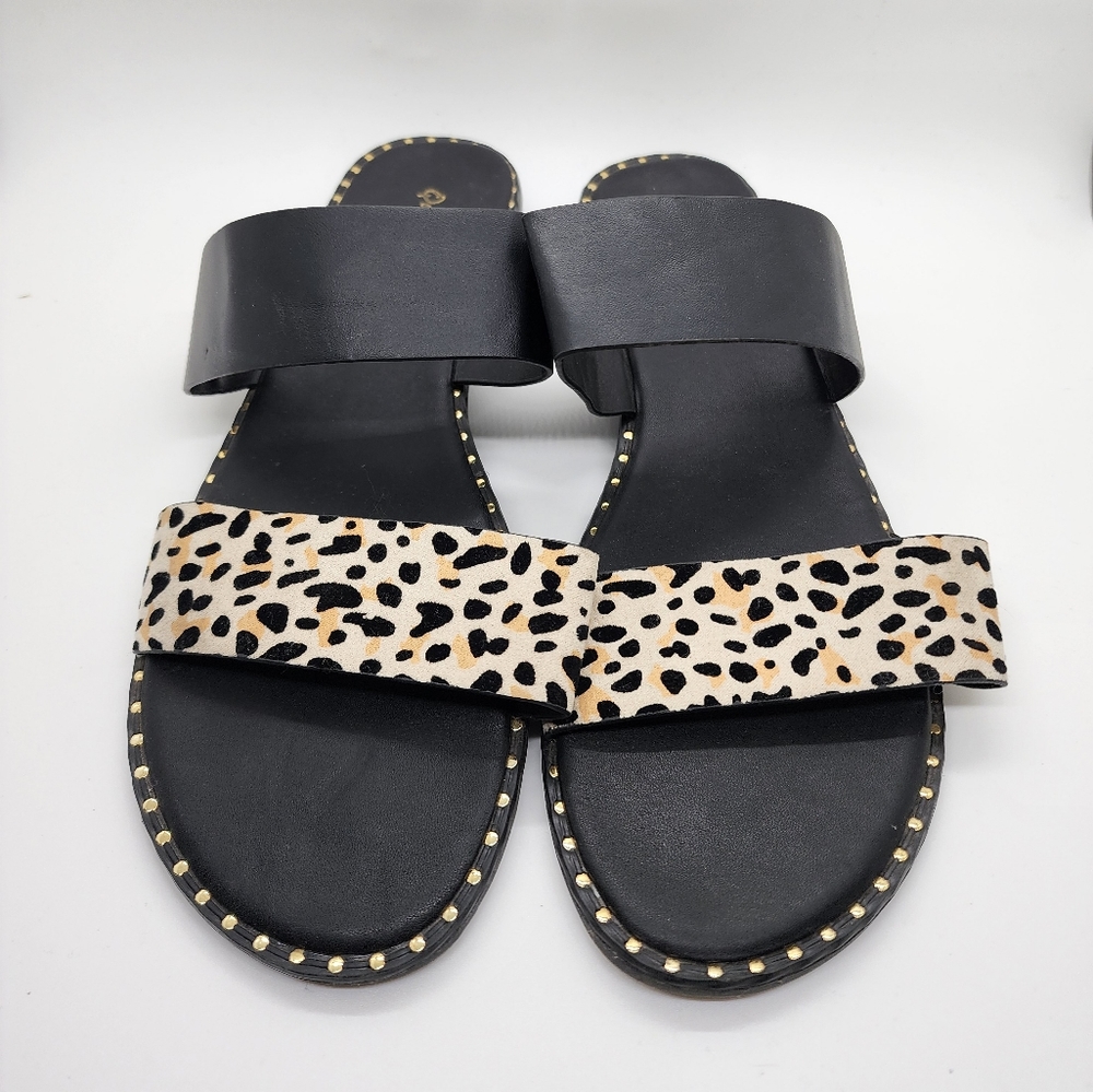 Qupid 2 Strap Slides Sz 9